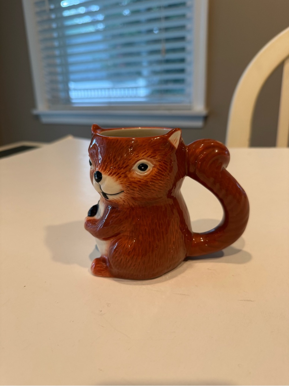 THRESHOLD CERAMIC STONEWARE SQUIRREL MUG